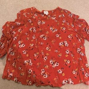 St John’s Bay size 2x fall blouse